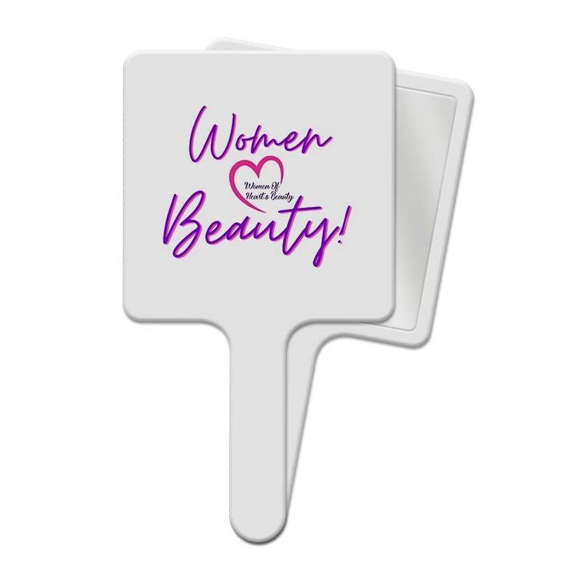 Women Love Beauty Hand Mirror image 0