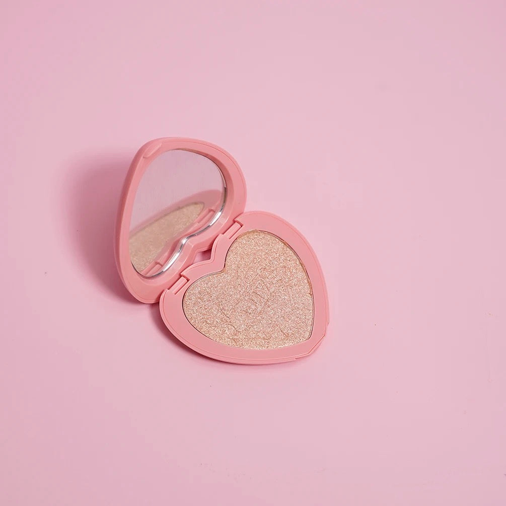 Monochrome Heart-shaped Glitter Highlighter image 7