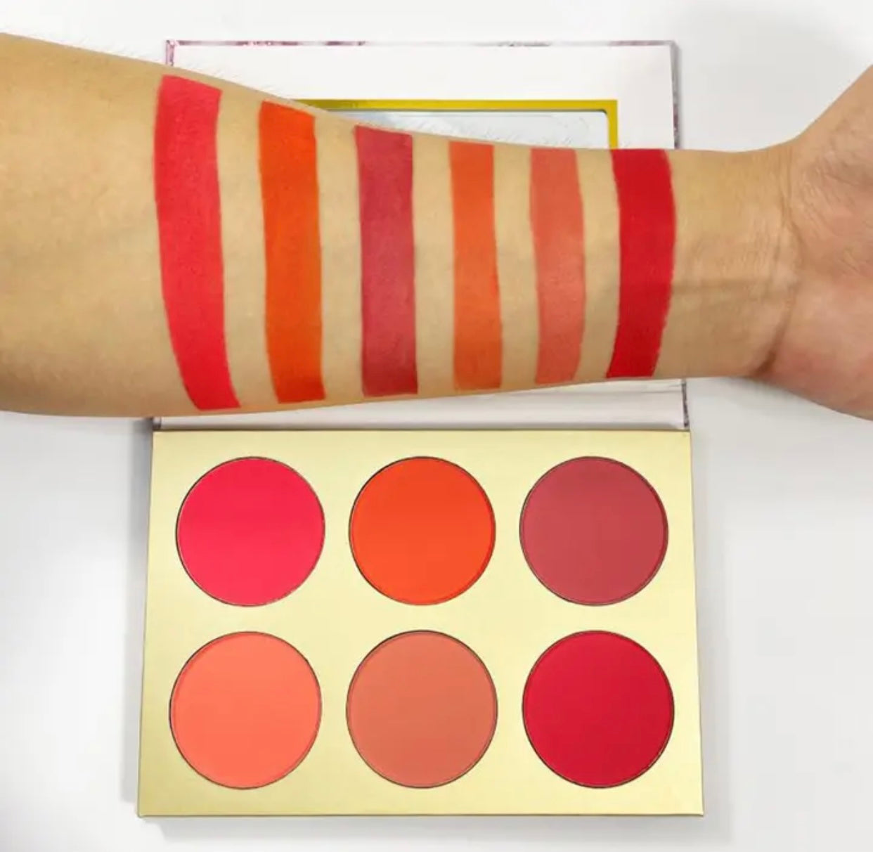 6 Color High Pigment Blush Palette image 1