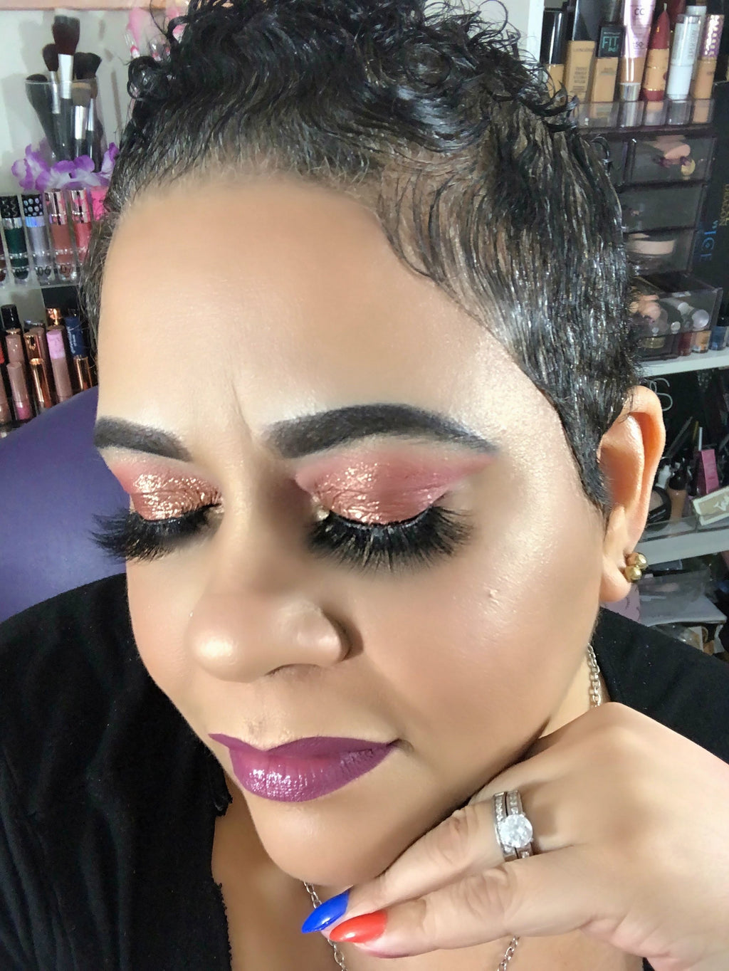 "Strength" Mink Fur Lashes image 1