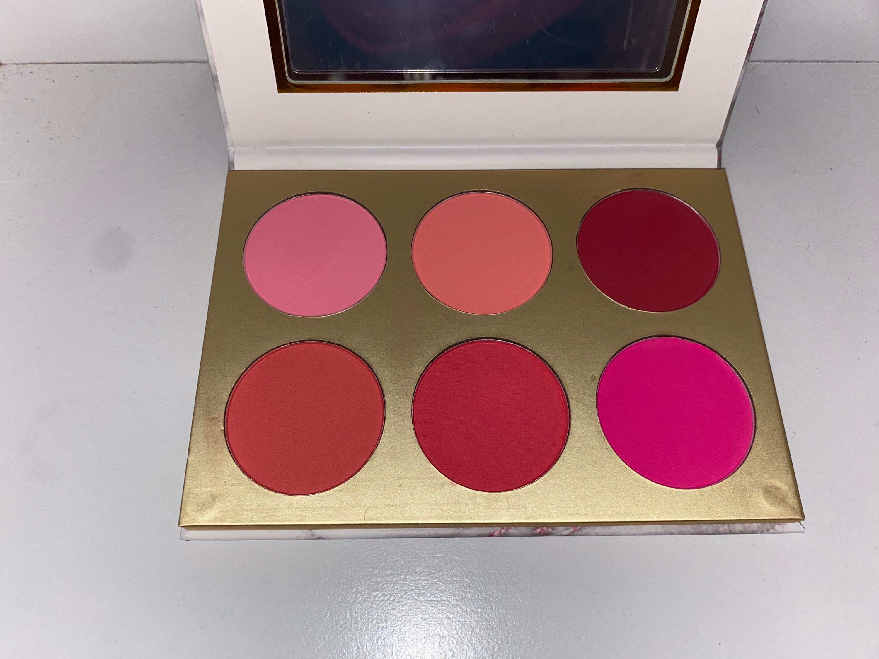6 Color High Pigment Blush Palette image 0