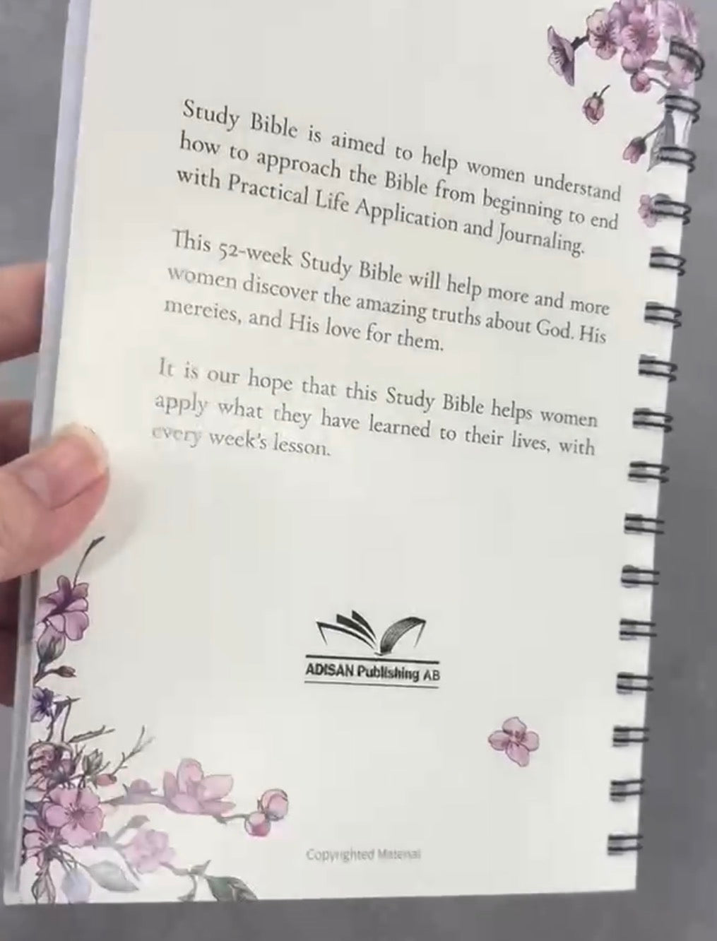 WOH’sB Study Bible by Eileen Nyberg