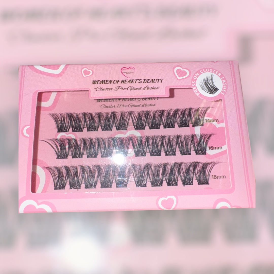 Cluster "Pre-Glued" Lashes image 0