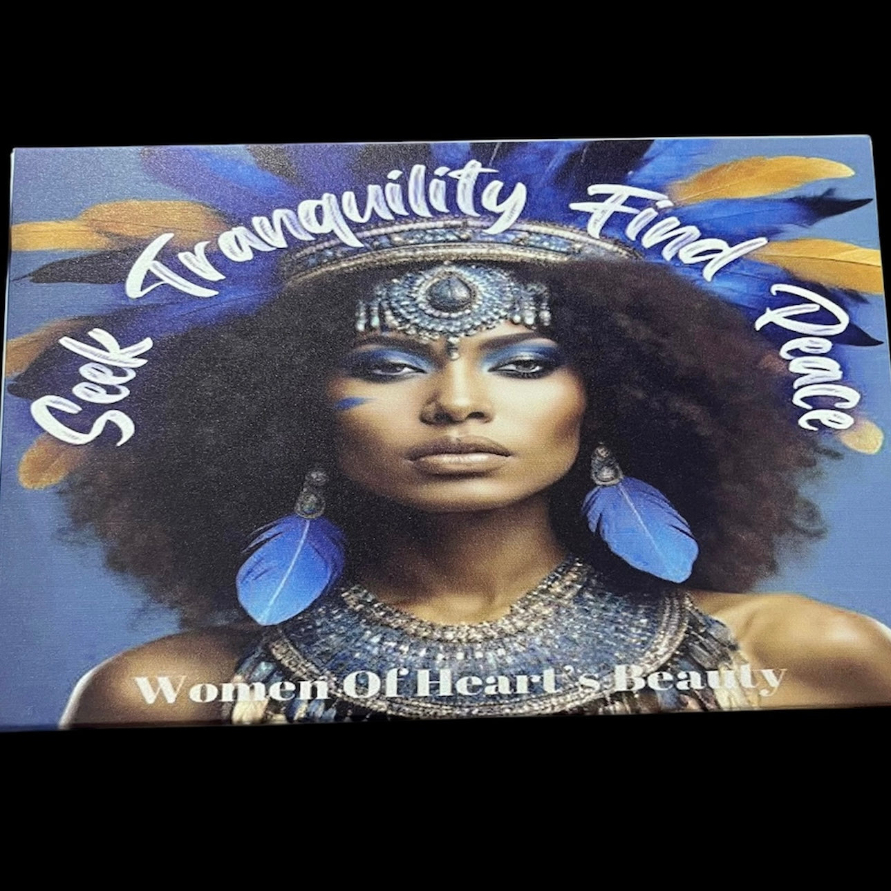"Seek Tranquility Find Peace" Eyeshadow Palette image 0