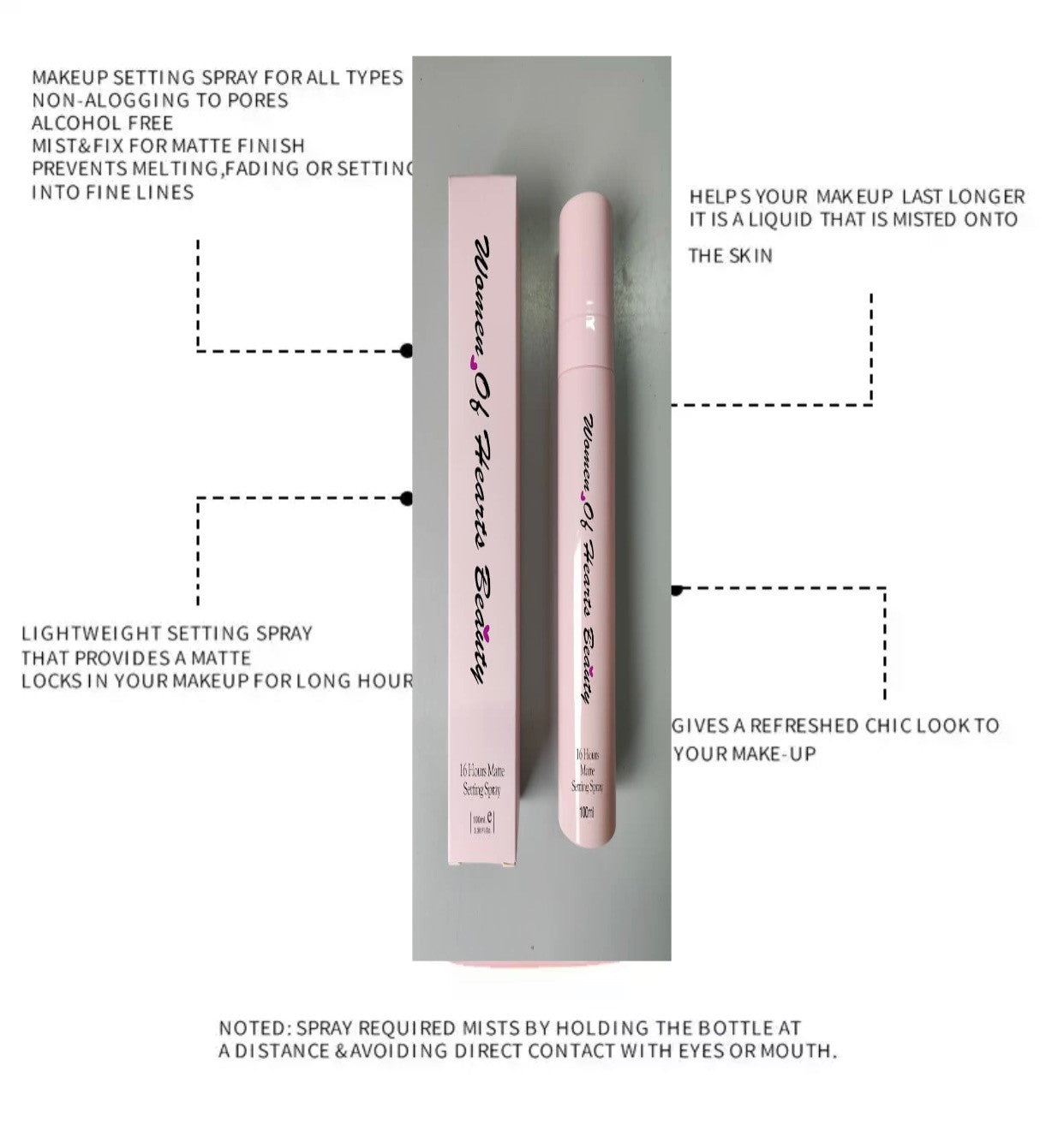 16 Hour Matte Setting Spray image 1