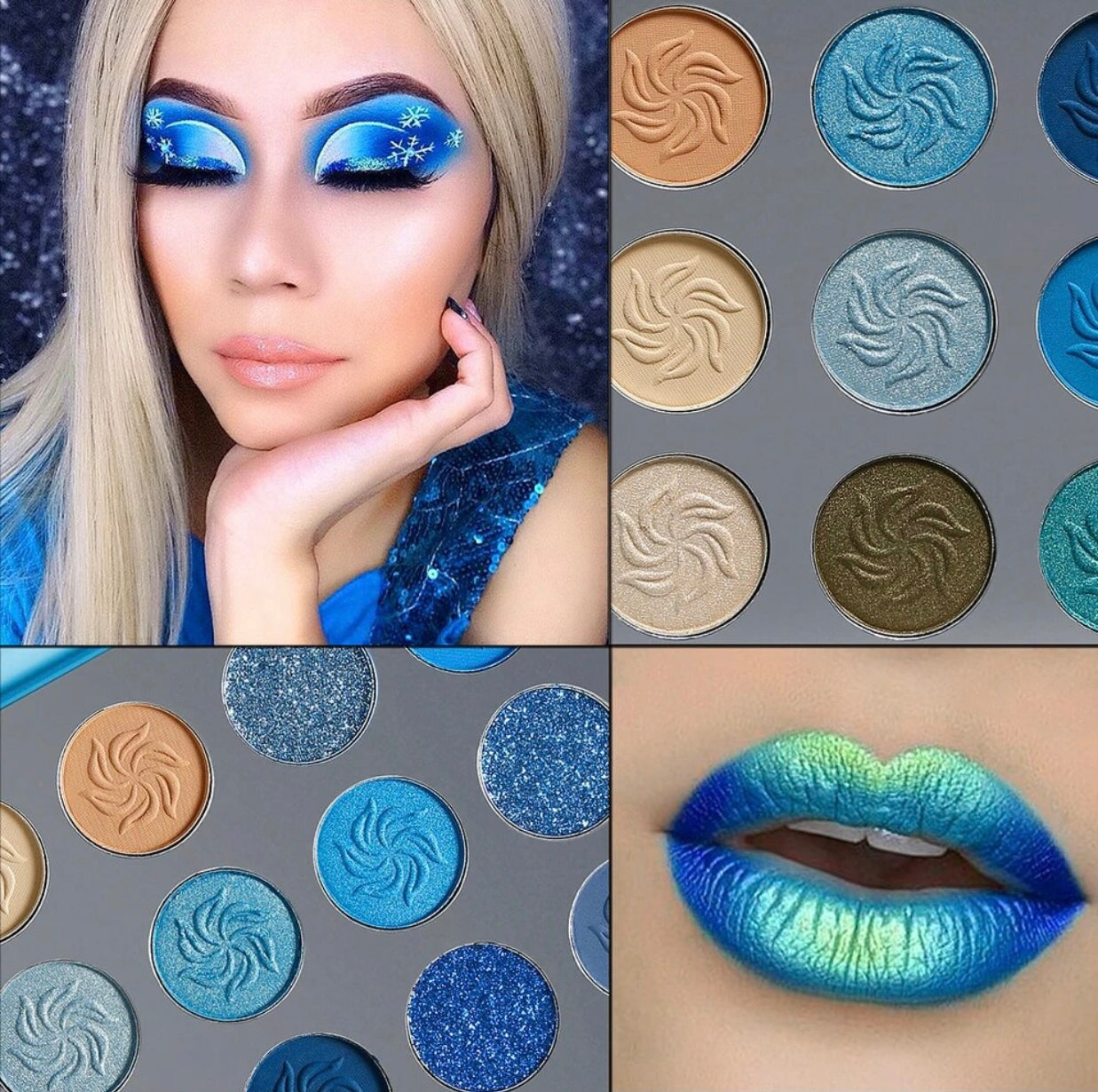 "Seek Tranquility Find Peace" Eyeshadow Palette image 3