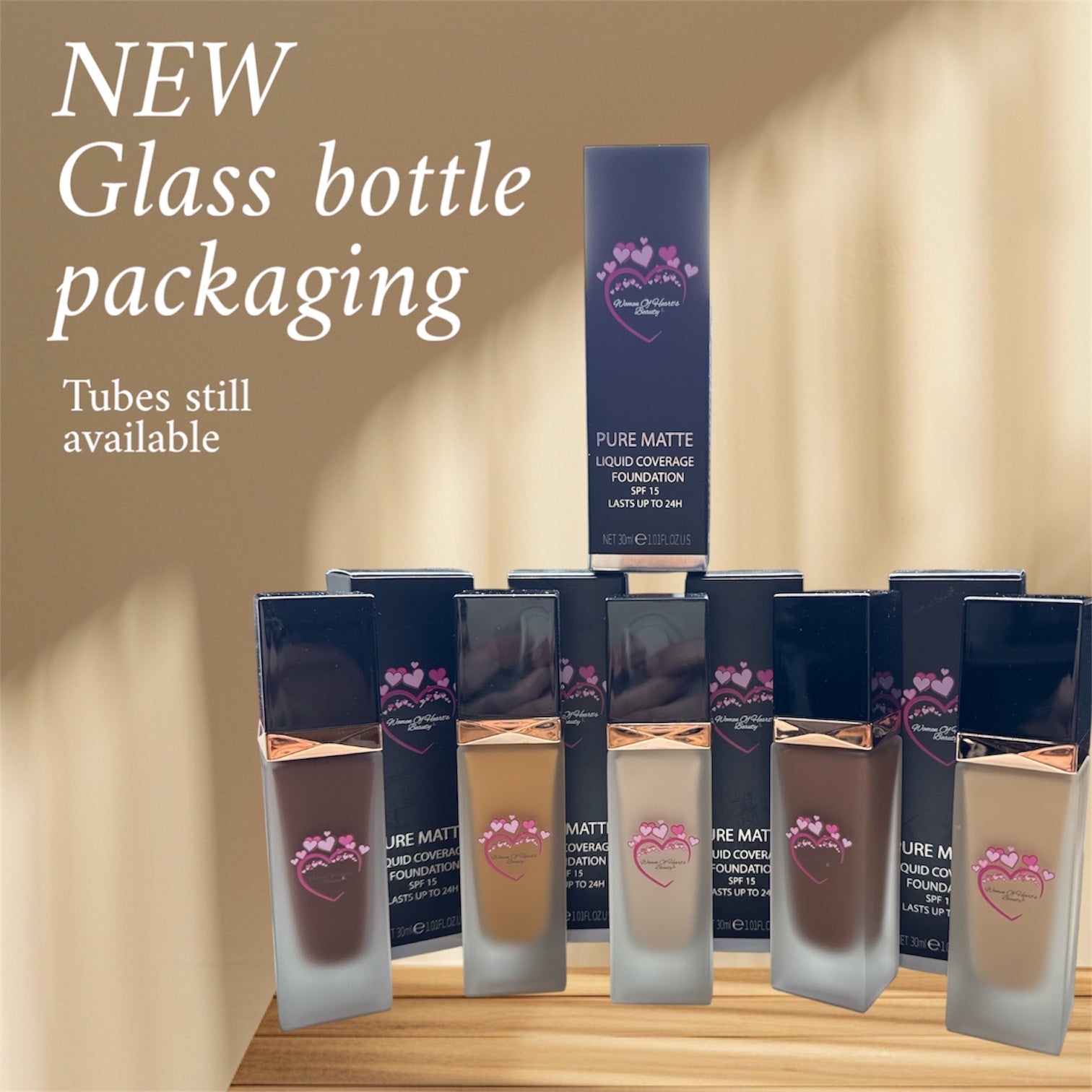 New Glass Bottle Matte Foundation