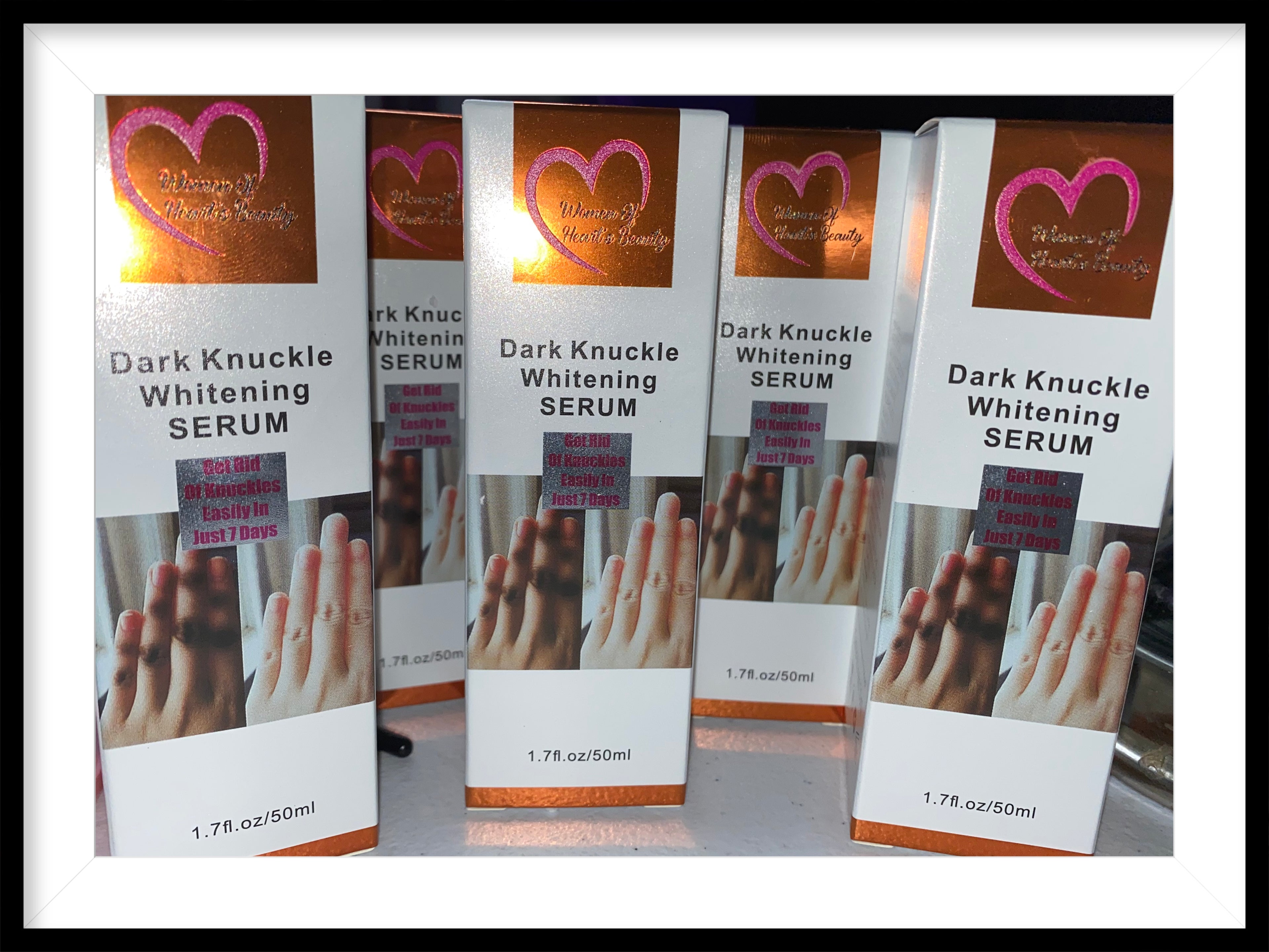 Dark Knuckle Whitening Serum image 0