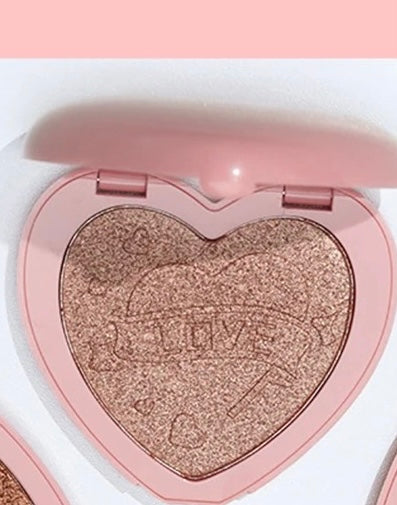 Monochrome Heart-shaped Glitter Highlighter image 8