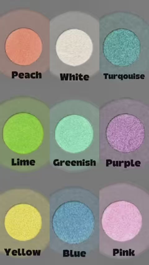 “His Love Is Sufficient" Eyeshadow Palette (All Pastel Shimmers) L.E.