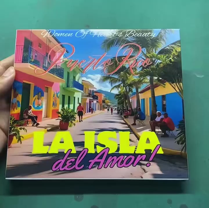 Puerto Rico “La Isla del Amor” Eyeshadow Palette